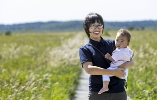 移住者インタビュー写真