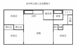 お試し住宅の画像
